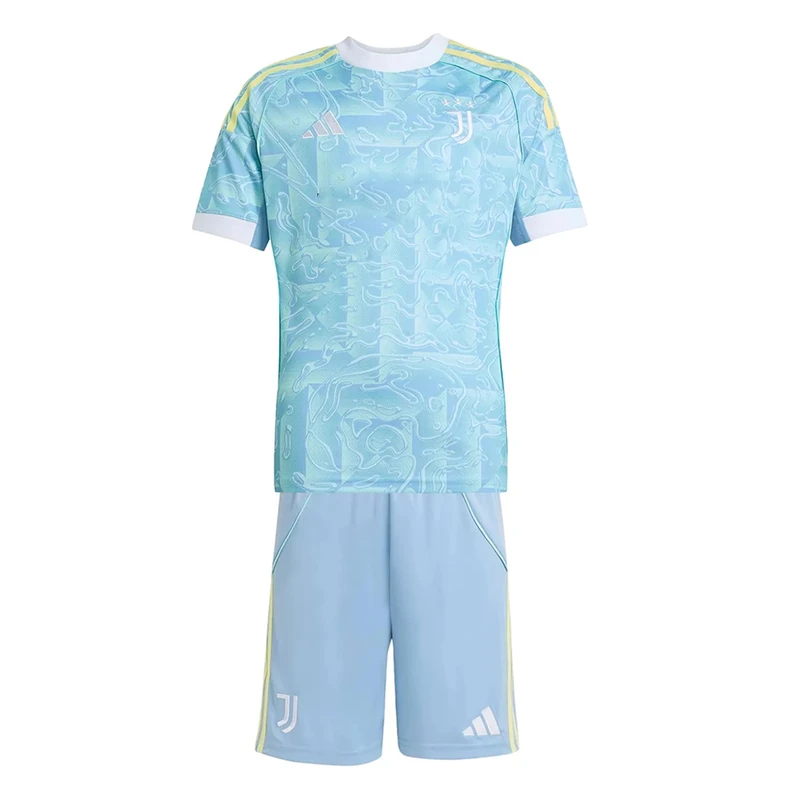 ست تی‌شرت آستین کوتاه و شلوارک ورزشی مردانه مدل یوونتوس Away 2026