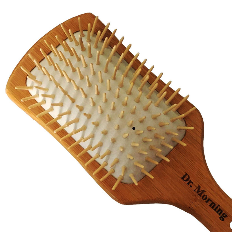 برس مو دکتر مورنینگ مدل wooden برس مو دکتر مورنینگ مدل wooden