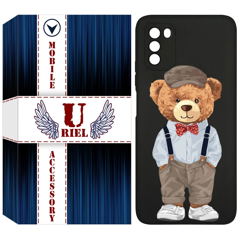 کاور یوریل قاب مدل KSH کد 41 طرح تدی مناسب برای گوشی موبایل شیائومی Poco M4 Pro 4G