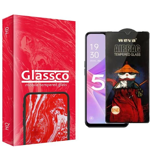 محافظ صفحه نمایش گلس کو مدل CGo1 Airbag مناسب برای گوشی موبایل اوپو A1x