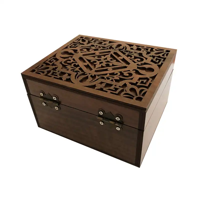 جعبه هدیه چوبی مدل fj9