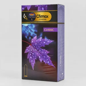 کاندوم ساده کلایمکس مدل Classic بسته 12 عددی