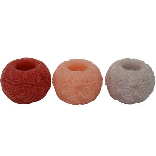 شمع بدون شعله کالیفرنیا کندل مدل CC33PNK - بسته 3 عددی