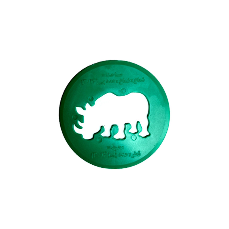 شابلون مدل حیوانات و اشکال هندسی مجموعه 11 عددی در ارزانترین فروشگاه اینترنتی ایران ارزان