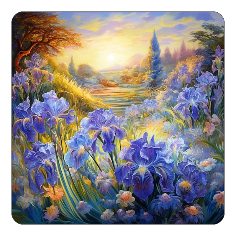 مگنت کاکتی طرح نقاشی رنگ روغن مدل mp71499