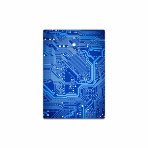 MAHOOT Blue Printed Circuit Board Cover Sticker for BlackBerry Passport