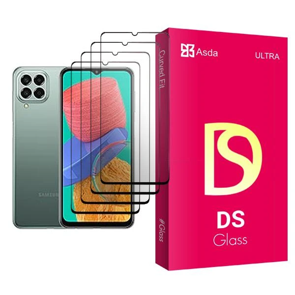 محافظ صفحه نمایش سرامیکی آسدا مدل DS Glass4 مناسب برای گوشی موبایل سامسونگ Galaxy M33 بسته چهار عددی