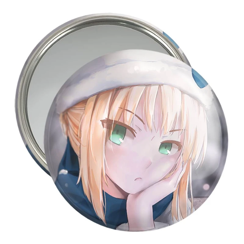 آینه جیبی خندالو مدل التر انیمه فیت استی نایت Fate Stay Night  کد 22784