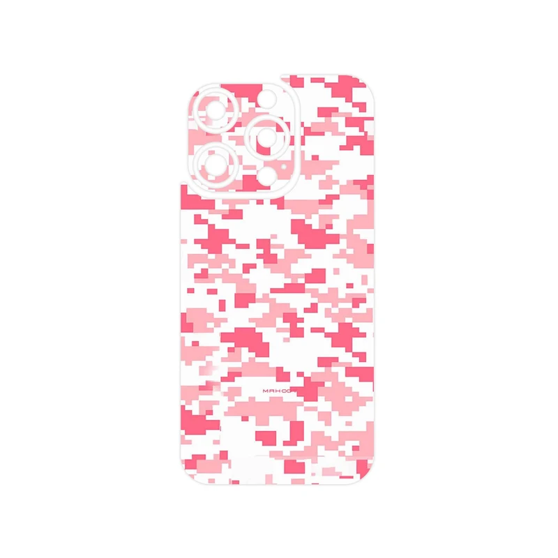 برچسب پوششی ماهوت مدل Army_Pink_Pixel مناسب برای گوشی موبایل اپل iPhone 15 Pro