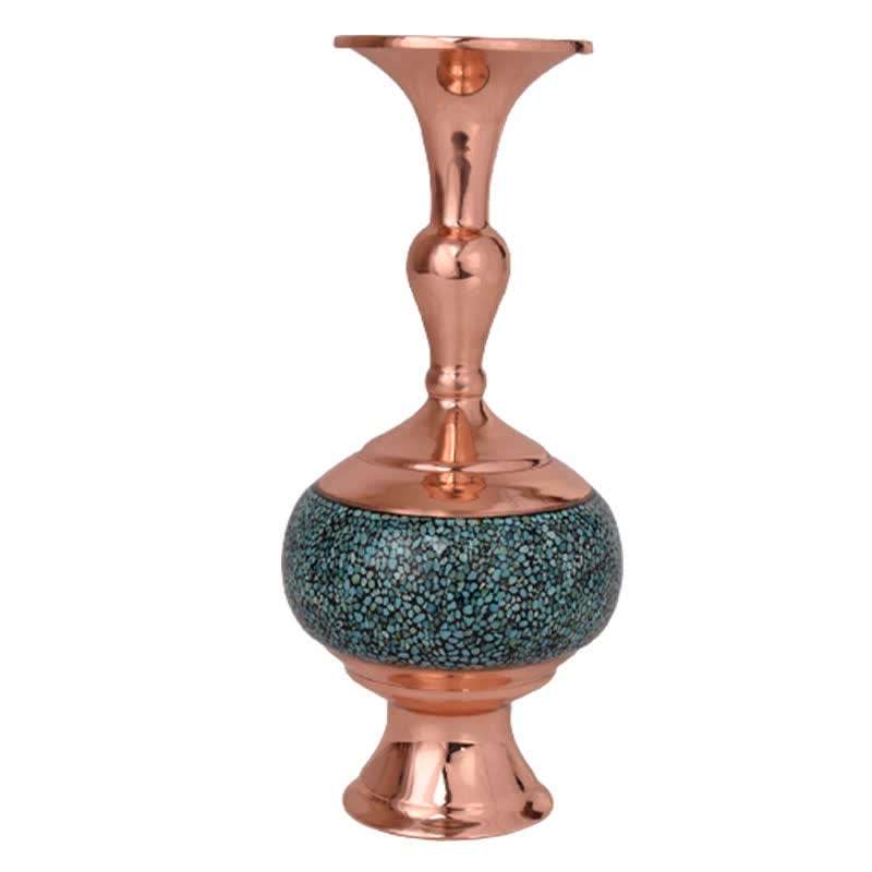 گلدان فیروزه کوبی مدل 5587