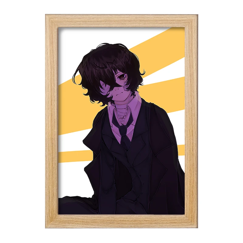 تابلو خندالو مدل دازای انیمه سگ های ولگرد بانگو کد F2475