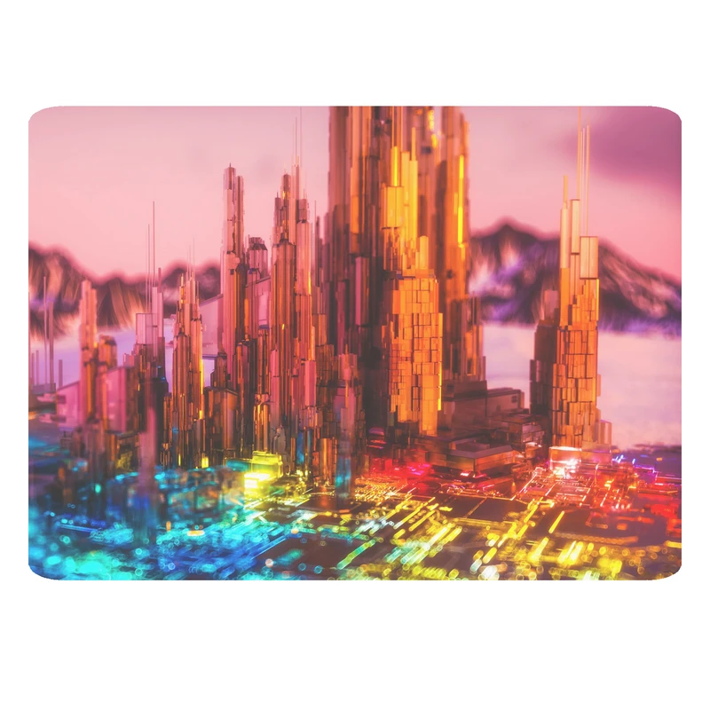 ماوس پد مدل شهر کد 152 BBB