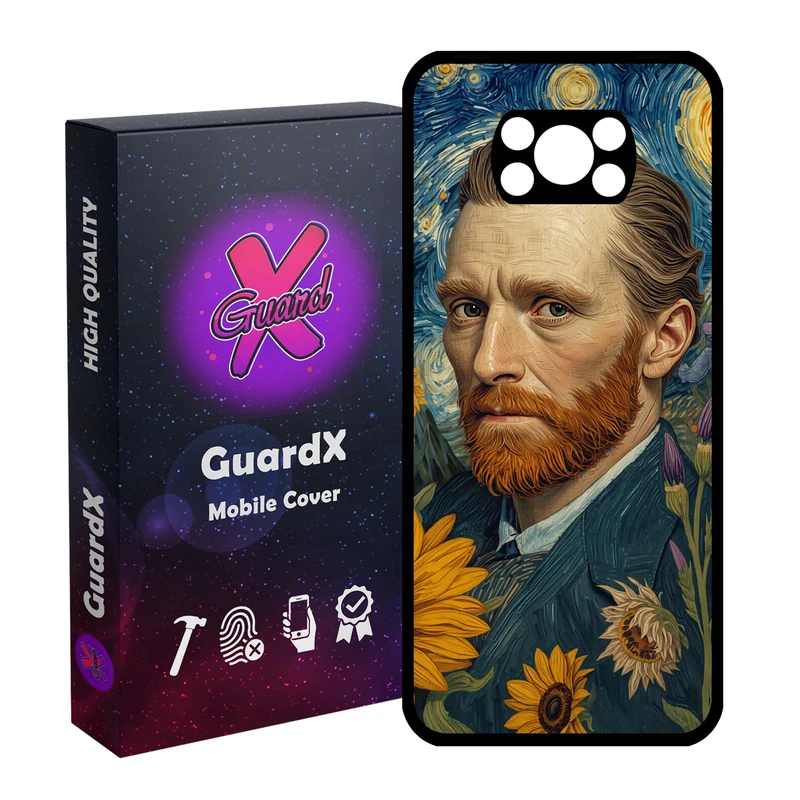 کاور گارد ایکس طرح Van Gogh مدل 10991 مناسب برای گوشی موبایل شیائومی Poco X3 NFC/Poco X3/Poco X3 Pro
