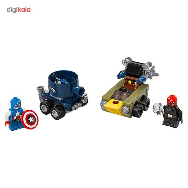 لگو سری Marvel Super Heroes مدل Mighty Micros Captain America VS Red Skull 76065