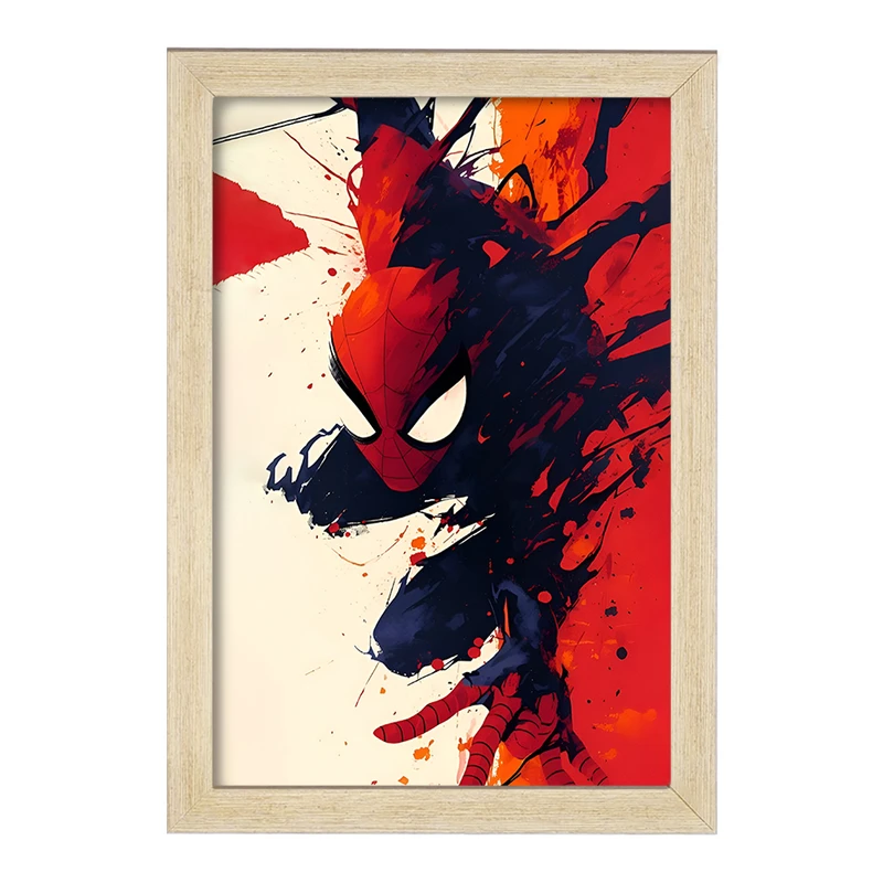 تابلو خندالو مدل مرد عنکبوتی (Spider Man) کد F4276