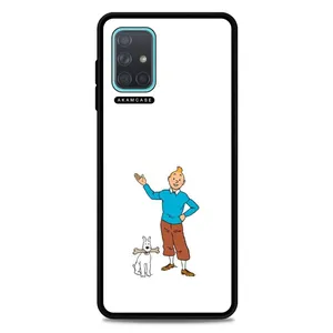 AKAM AMC-WSGA71-TINTIN-10Cover For Samsung Galaxy A71