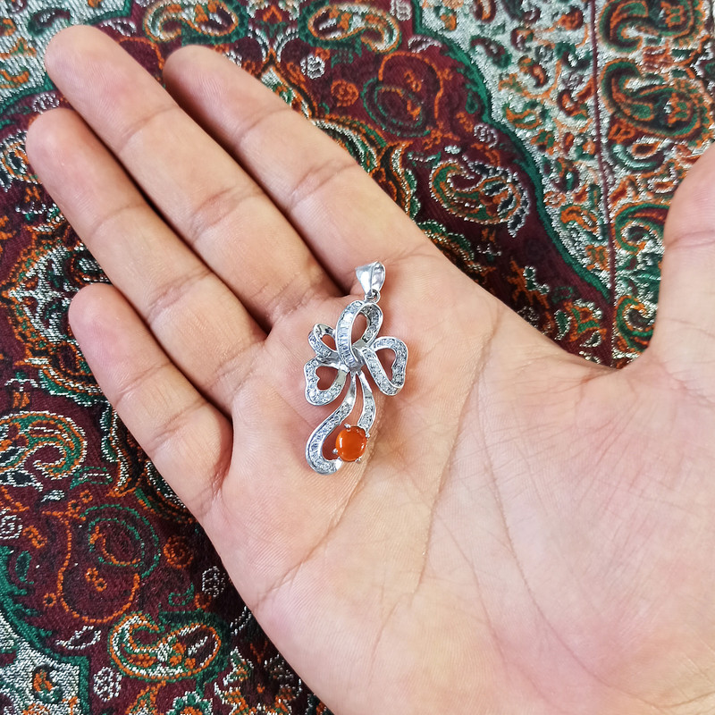 آویز گردنبند نقره زنانه سلین کالا مدل ce-pel24