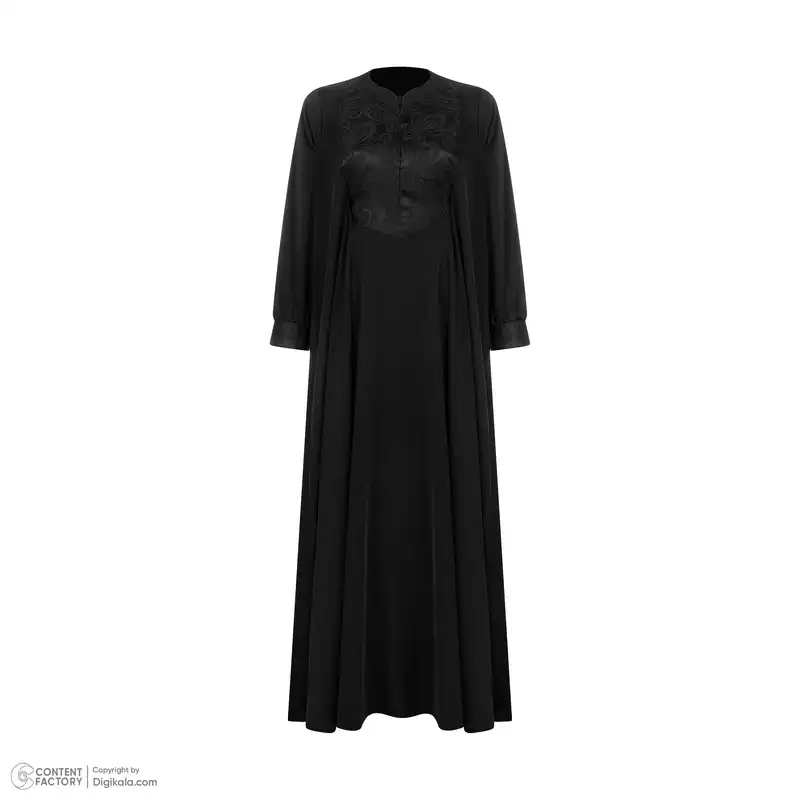 مانتو زنانه مدل عبایی شراره ژاکارد پروانه