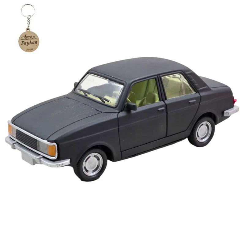 ماکت ماشین ناب سل مدل پیکان فلزی PEYKAN CREAMTRIM NAAB009 به همراه جاسوییچی