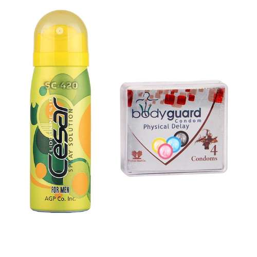 اسپری تاخیری سزار مدل HOLIDAY کدSC420-B603