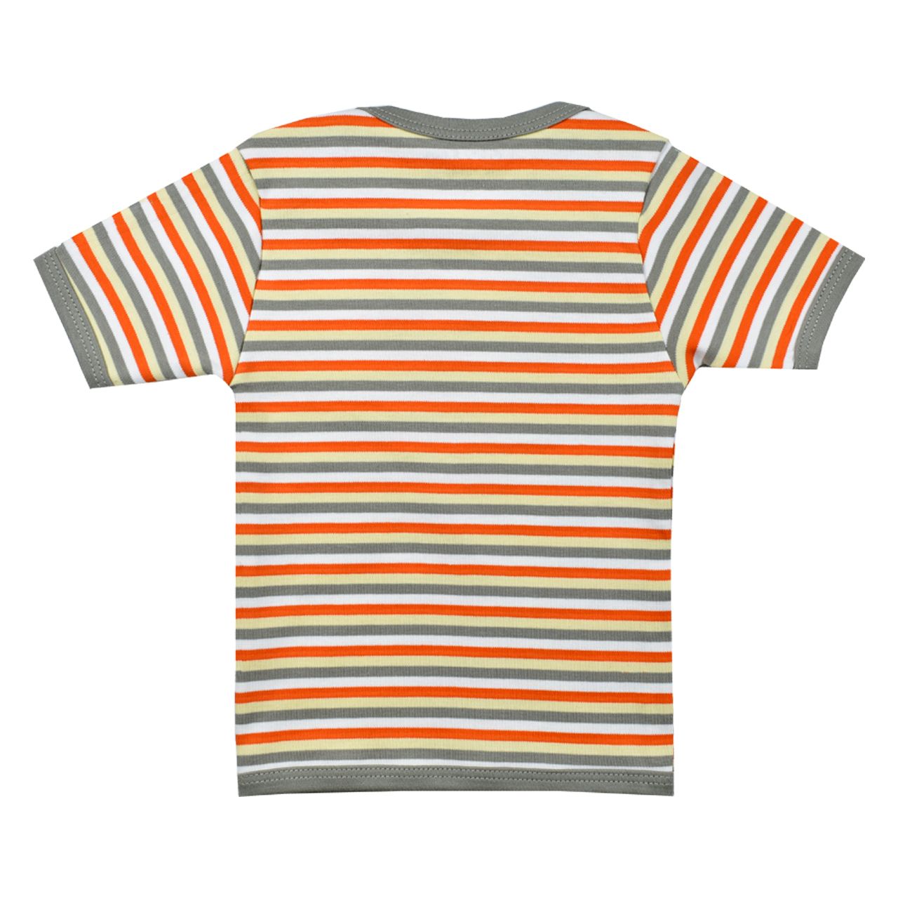 تی شرت آستین کوتاه نوزادی اسپیکو کد 300 -4 بسته دو عددی -  - 5
