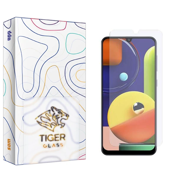 محافظ صفحه نمایش تایگر گلس مدل SAM2 مناسب برای گوشی موبایل سامسونگ Galaxy A50s