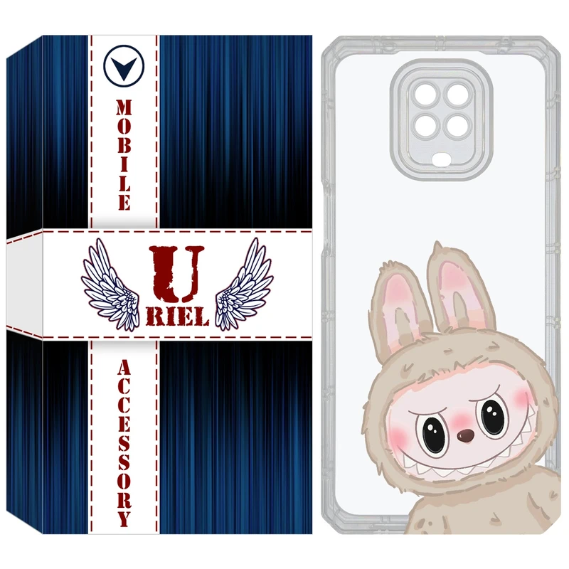 کاور یوریل مدل Clear کد 119 طرح لبوبو Labubu مناسب برای گوشی موبایل شیائومی Redmi Note 9S / Note 9 Pro / Note 9 Pro Max