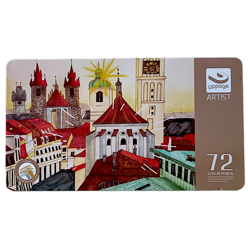 مداد رنگی 72 رنگ آپیج مدل شهر کد 7272
