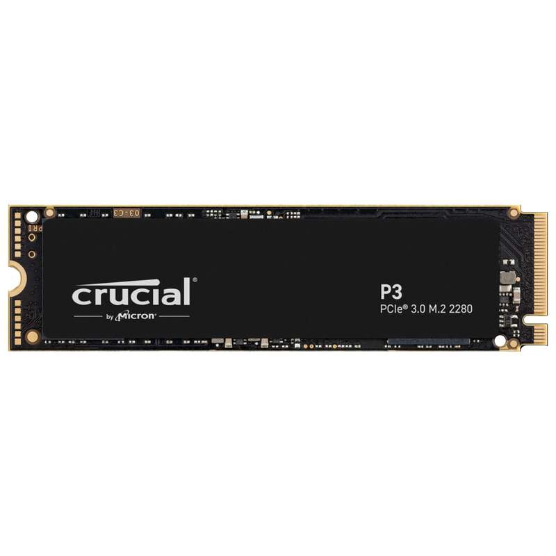 اس اس دی اینترنال کروشیال مدل P3 PCIe M.2 2280 ظرفیت دو ترابایت