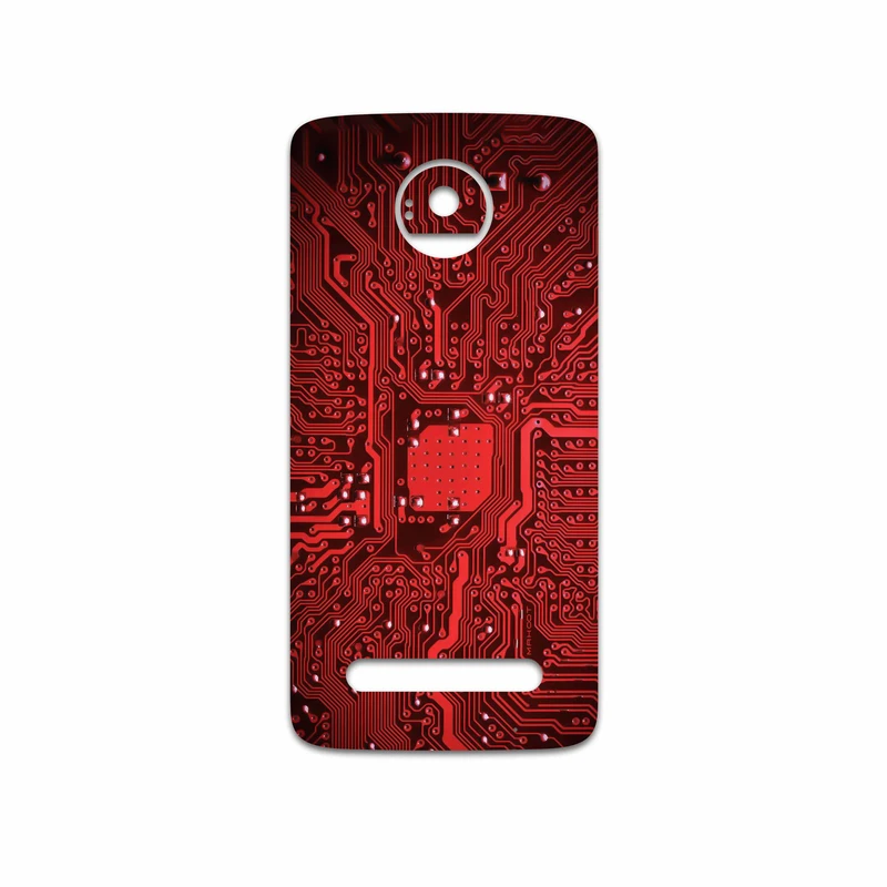 برچسب پوششی ماهوت مدل Red Printed Circuit Board مناسب برای گوشی موبایل موتورولا Moto Z2 Play