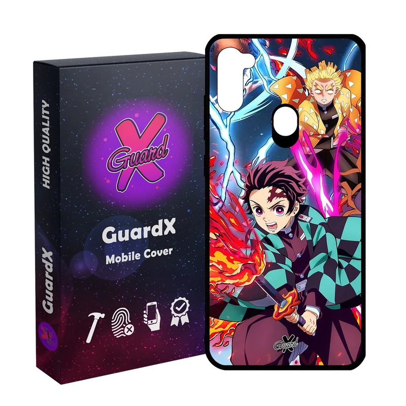 کاور گارد ایکس طرح Demon Slayer Anime مدل Glass10548 مناسب برای گوشی موبایل سامسونگ Galaxy A11/M11