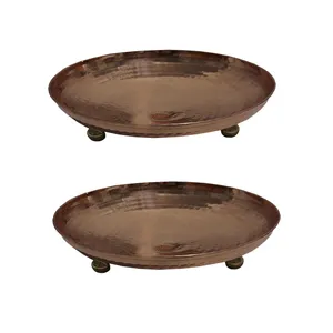 پیش دستی مسی مدل 3 پایه کد 845 بسته 2 عددی