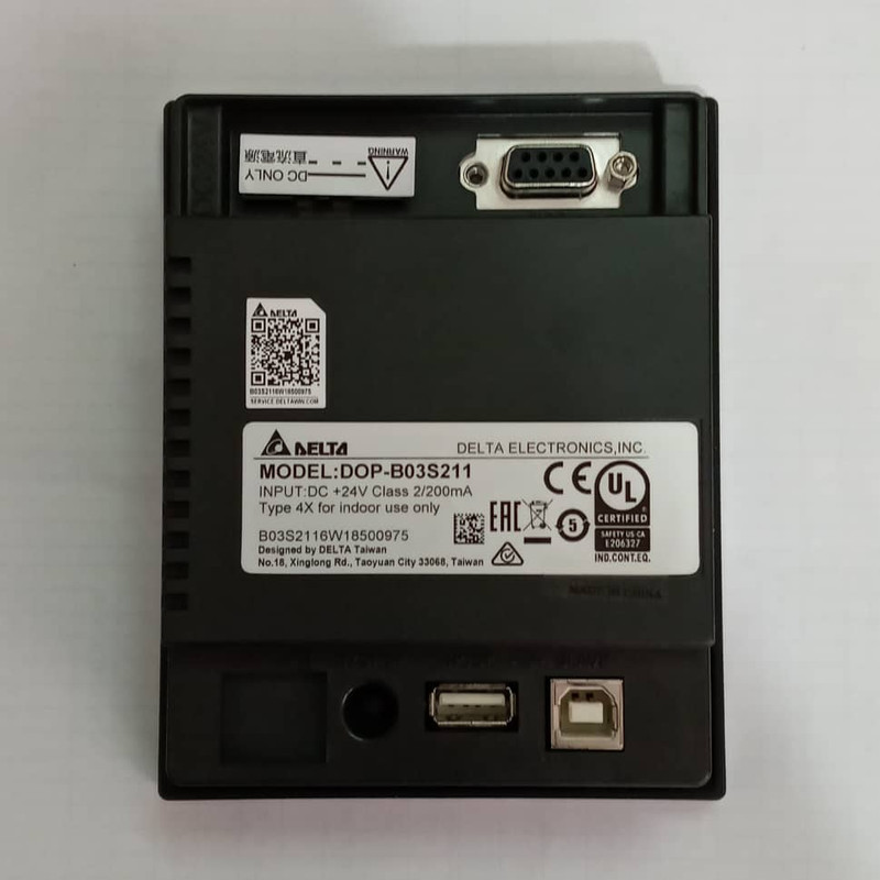 مانیتور صنعتی اچ ام آی دلتا مدل DOP-BO03S211 مانیتور صنعتی اچ ام آی دلتا مدل DOP-BO03S211