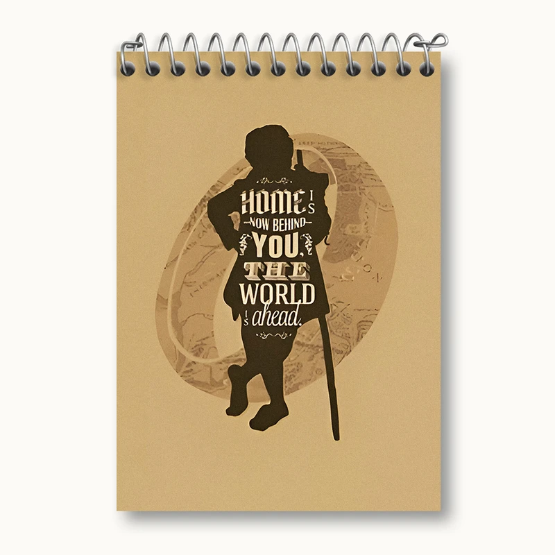 دفتر یادداشت 50 برگ خندالو طرح ارباب حلقه ها (Lord of the Rings)  کد N2659
