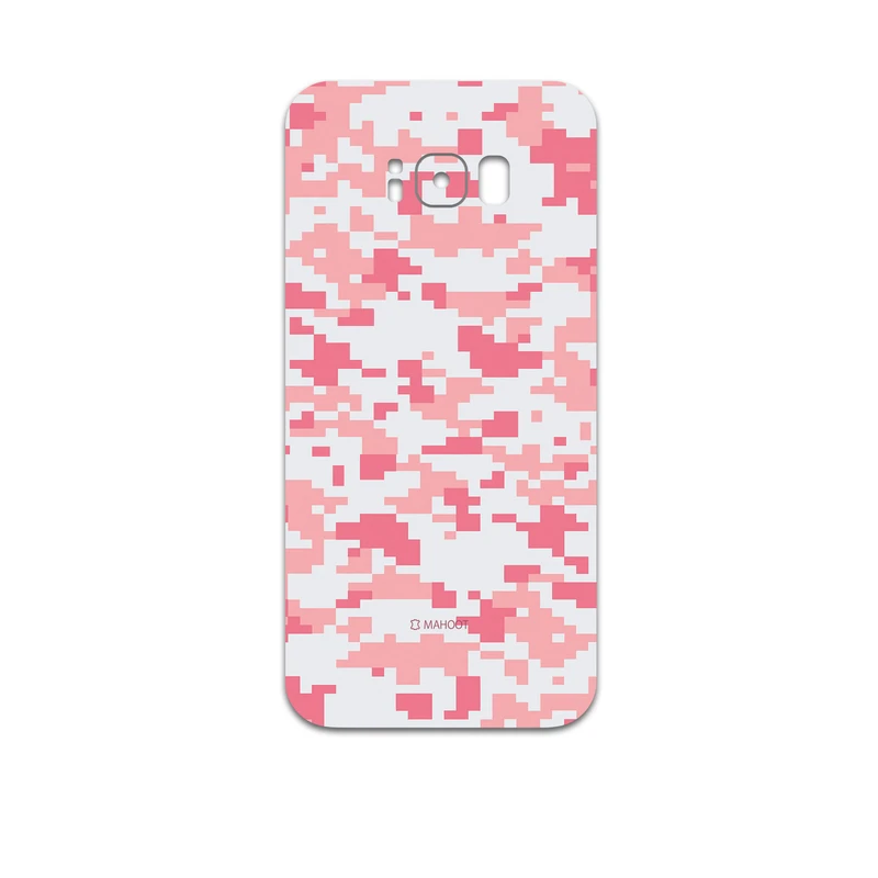 برچسب پوششی ماهوت مدل Army-Pink-pixel مناسب برای گوشی موبایل سامسونگ Galaxy S8 Plus