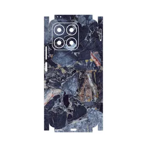 MAHOOT Broken black marble-FullSkin Cover Sticker for Honor X8a