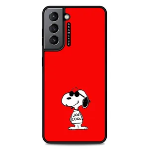 AKAM AMC-WSGS21-SNOOPY-42 Cover For Samsung Galaxy S21