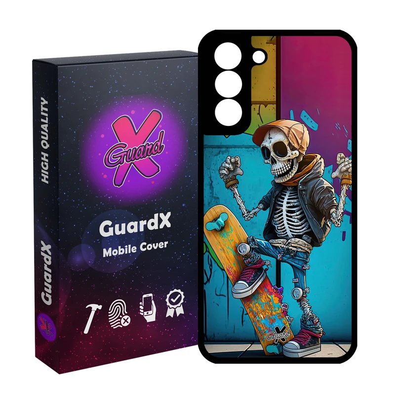 کاور گارد ایکس طرح اسکلت مدل Glass10603 مناسب برای گوشی موبایل سامسونگ Galaxy S21 FE