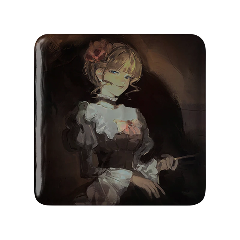 مگنت خندالو طرح بازی اومینکو (Umineko) مدل مربعی کد 34597