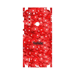 MAHOOT Youtube-FullSkin Cover Sticker for Motorola One Fusion