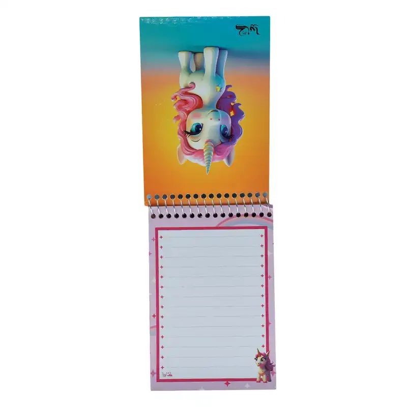 دفترچه یادداشت 50 برگ کایرا مدل یونیکورن 2