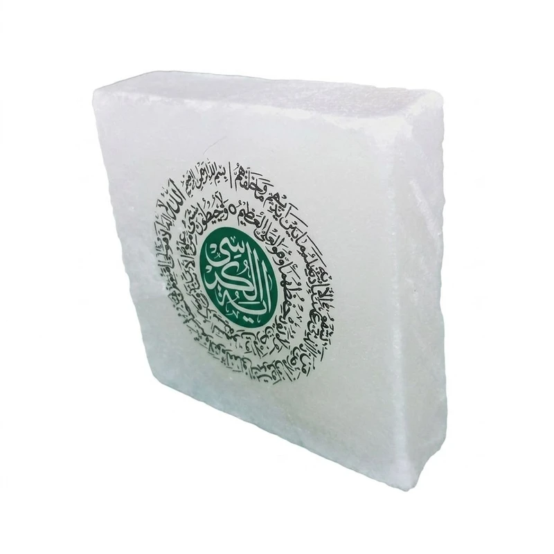 سنگ نمک دکوری مدل مربعی کد ۸۲
