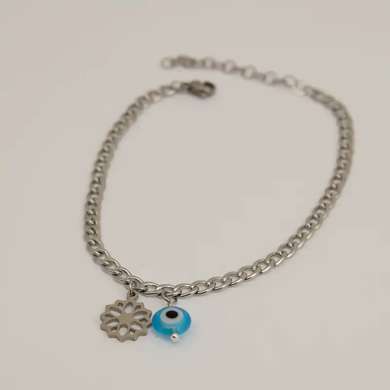 پابند زنانه مدل چشم نظر A6