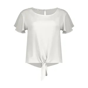 بلوز زنانه ال سی وایکیکی مدل 0SH028Z8-FEW-ECRU