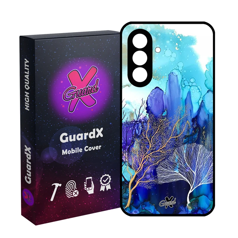 کاور گارد ایکس طرح آبرنگی مدل 10292 مناسب برای گوشی موبایل سامسونگ Galaxy S24 FE