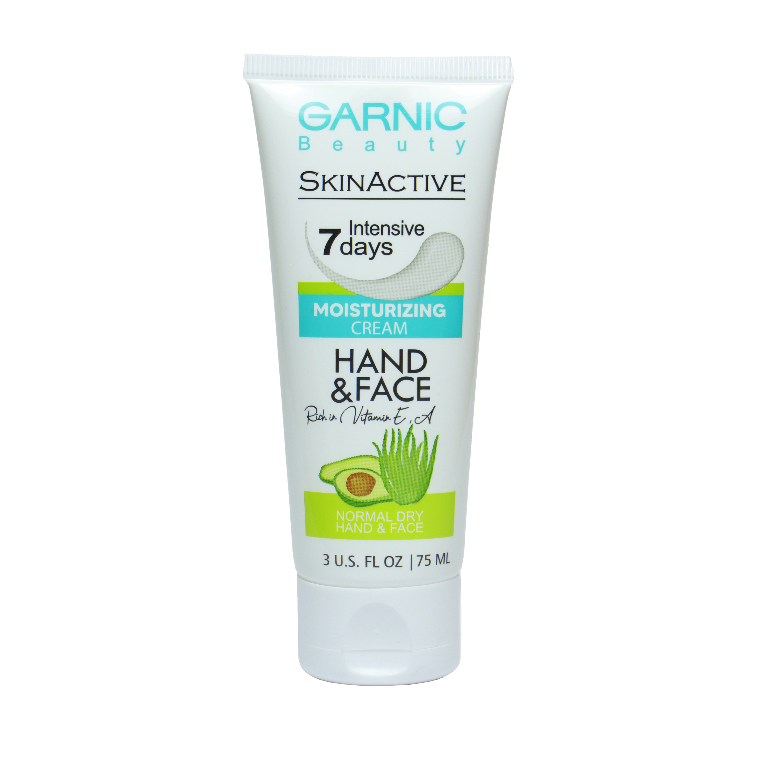 کرم آبرسان و مرطوب کننده دست و صورت گارنیک مدل avocado مناسب برای پوست های معمولی تا خشک حجم 75 میلی لیتر