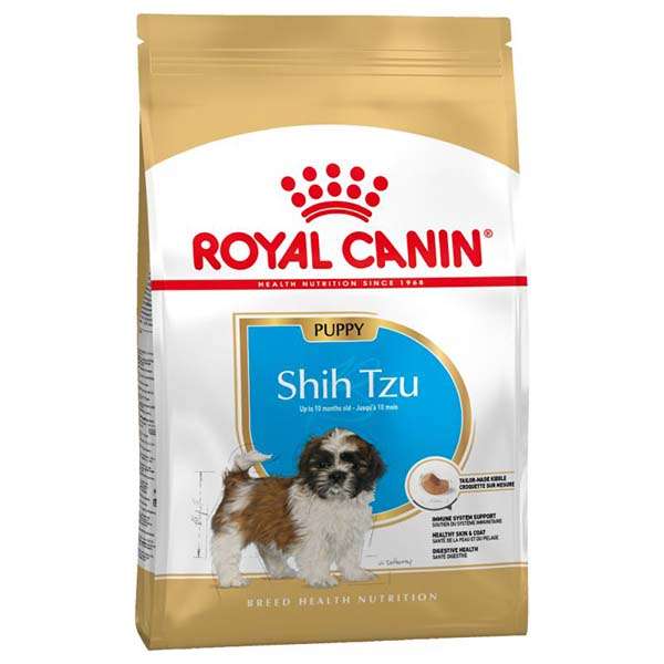 غذا خشک سگ رویال کنین مدل shih tzu pupy وزن 1.5 کیلوگرم