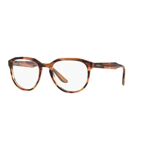 فریم عینک طبی گرد پرادا مدل 0PR 18SV-2AU1O1-53 مناسب برای صورت مستطیل، مربع، قلب و لوزی