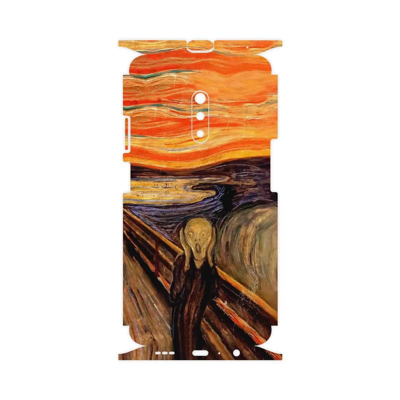 برچسب پوششی ماهوت مدل The Scream of Munch-FullSkin مناسب برای گوشی موبایل اپو Realme X