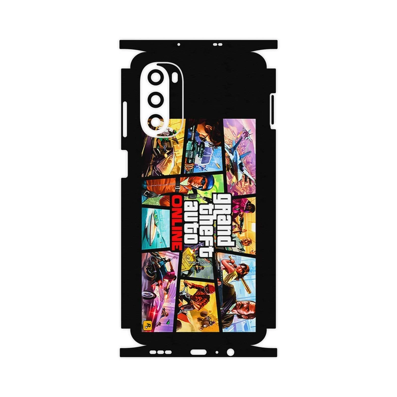 برچسب پوششی ماهوت مدل GTA Online Game Series-FullSkin مناسب برای گوشی موبایل موتورولا Moto G52
